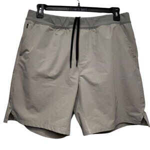 Public Rec All Day Every Day Shorts Mens 38‎ Gray Flex Active Gym Pull On 7"